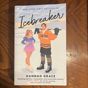 Adult sports romance book | Icebreaker | paperback novel
